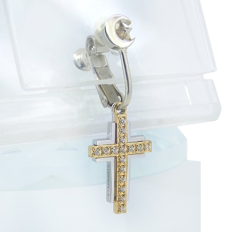 ETERNITY・Y ：イヤリング型【白金】 | Dearest CROWN