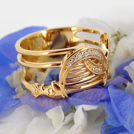 Moonlight Melody Ring【金兎】