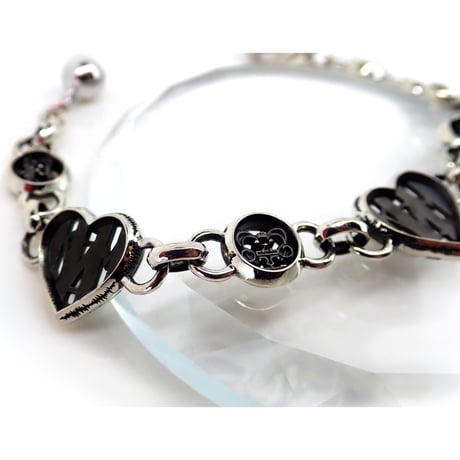 Heart Beat Bracelet【BLACK】