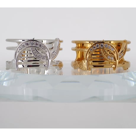 Moonlight Melody Ring【白兎】
