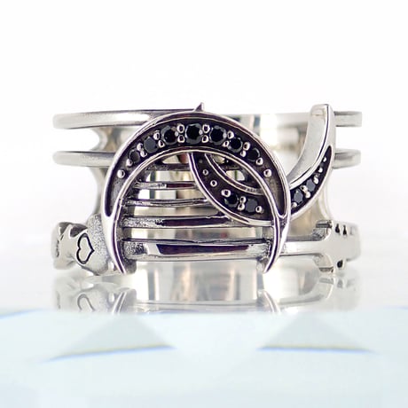Moonlight Melody Ring【黒兎】