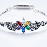 a vivid flower【BLACK】