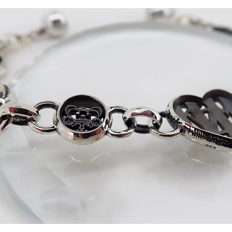 Heart Beat Bracelet【BLACK】 | Dearest CROWN