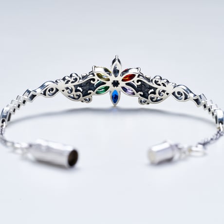 a vivid flower【Black】