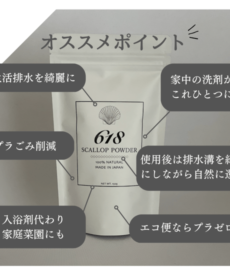 【洗剤をダイエット】ホタテとびわこふきんのセット