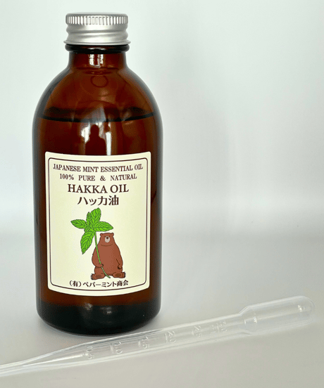 【洗濯や掃除の香りづけに】国産天然ハッカ油200ml