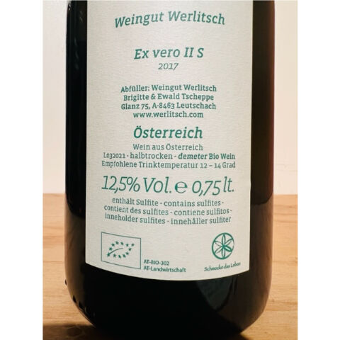Weingut Werlitsch / Ex vero ll '20
