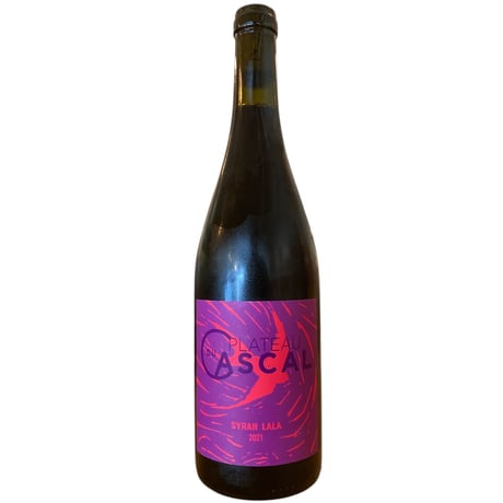 【ナチュラルワイン 赤】🇫🇷Plateau du Cascal / Syrah Lala 2021