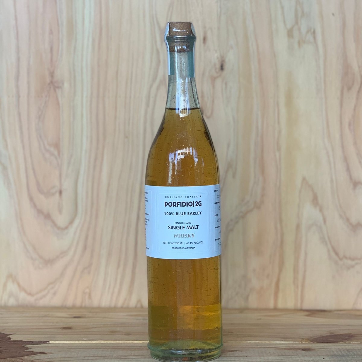 ウイスキー】🇦🇺PORFIDIO 2G Single Malt Whisky ポルフィディオ