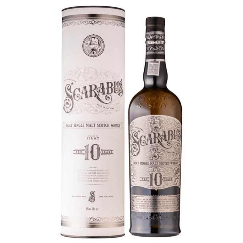 ウイスキー】🏴󠁧󠁢󠁳󠁣󠁴󠁿SCARABUS 10Y ISLAY SINGLE MALT スカ