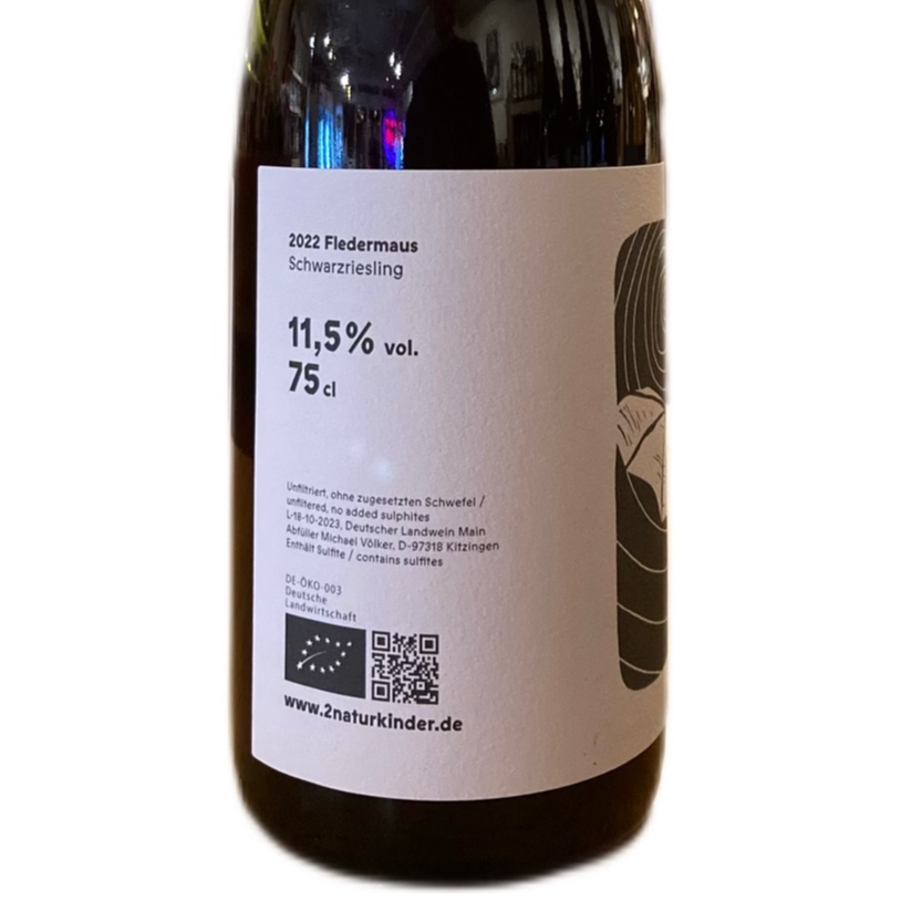 ナチュラルワイン 赤】🇩🇪2NATURKINDER / FLEDERMAUS ROT 202