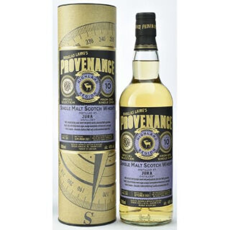 ウイスキー】🏴DOUGLAS LAIN'S PROVENANCE JURA 10 ウイスキー】🏴DOUGLAS LAIN'S PROVENANCE JURA 10