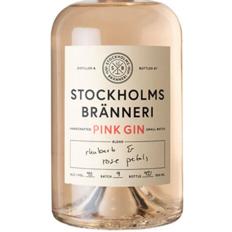 ジン】🇸🇪STOCKHOLMS BRANNERI PINK GIN ストックホルム・ブランネ