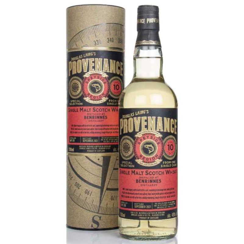 ウイスキー】🏴DOUGLAS LAIN'S PROVENANCE BENRINN ウイスキー】🏴DOUGLAS LAIN'S PROVENANCE BENRINN