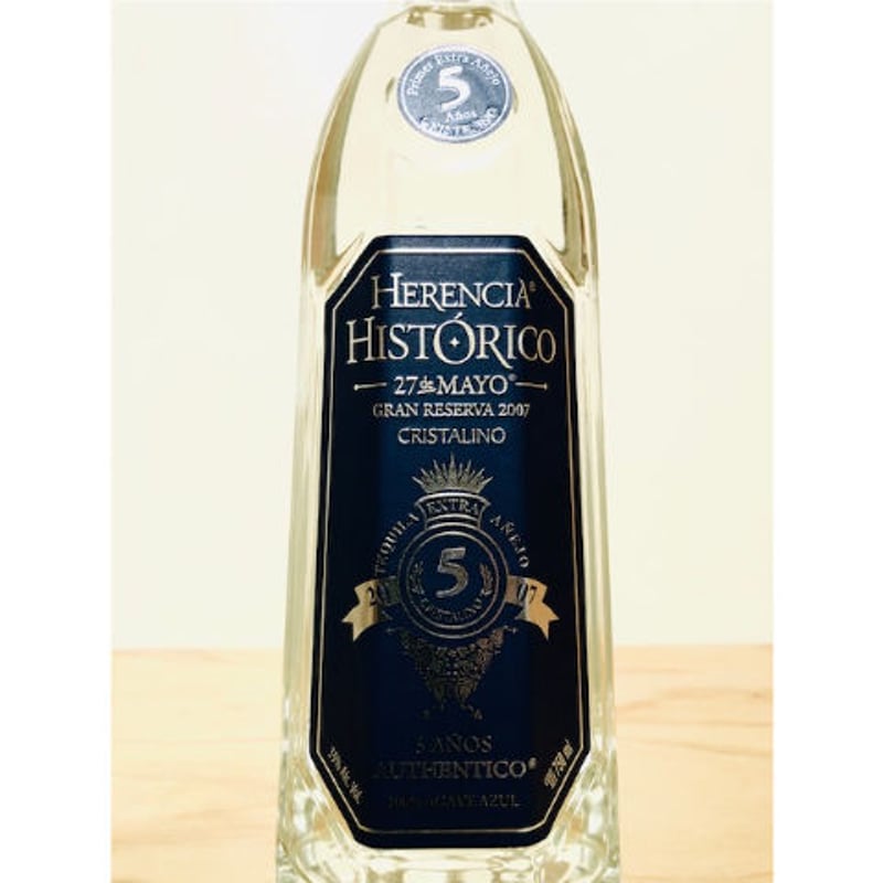 テキーラ】🇲🇽HERENCIA HISTORICO EXTRA ANEJO 5 AÑOS C