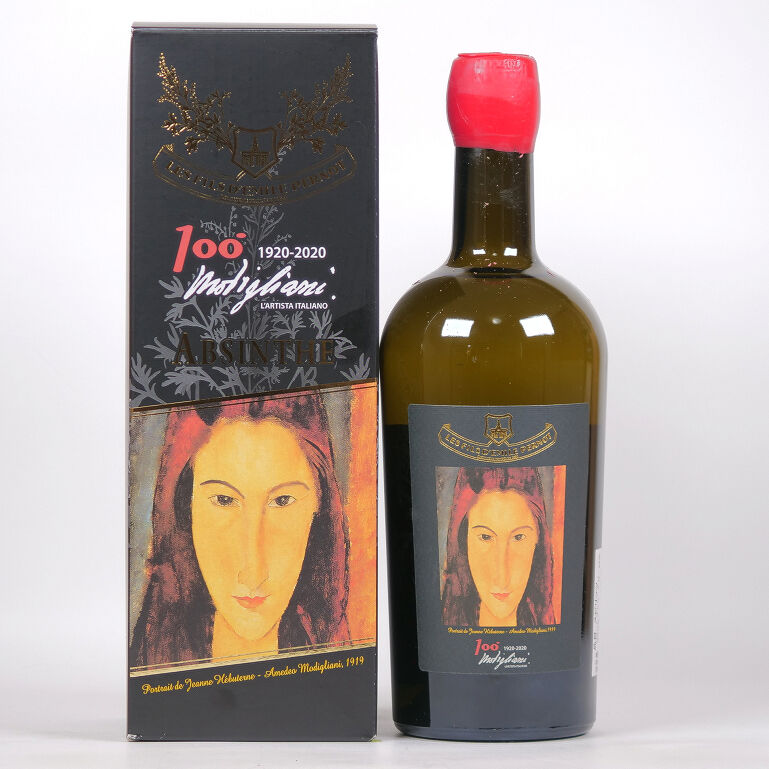 【アブサン】🇫🇷 Emile Pernot Absinthe Modigliani Portrait de Jeanne Hebuterne　 エミルペルノ モディリアーニ