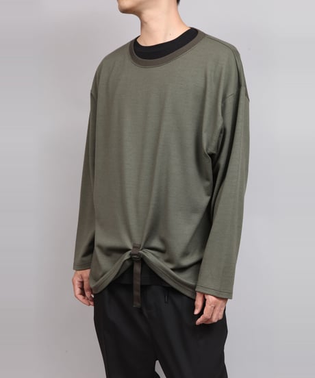 ADJUSTMENT BELT T-SHIRT/KHAKI