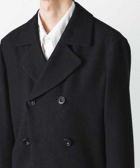 DOUBLE BREASTED TRIXION JACKET/BLACK