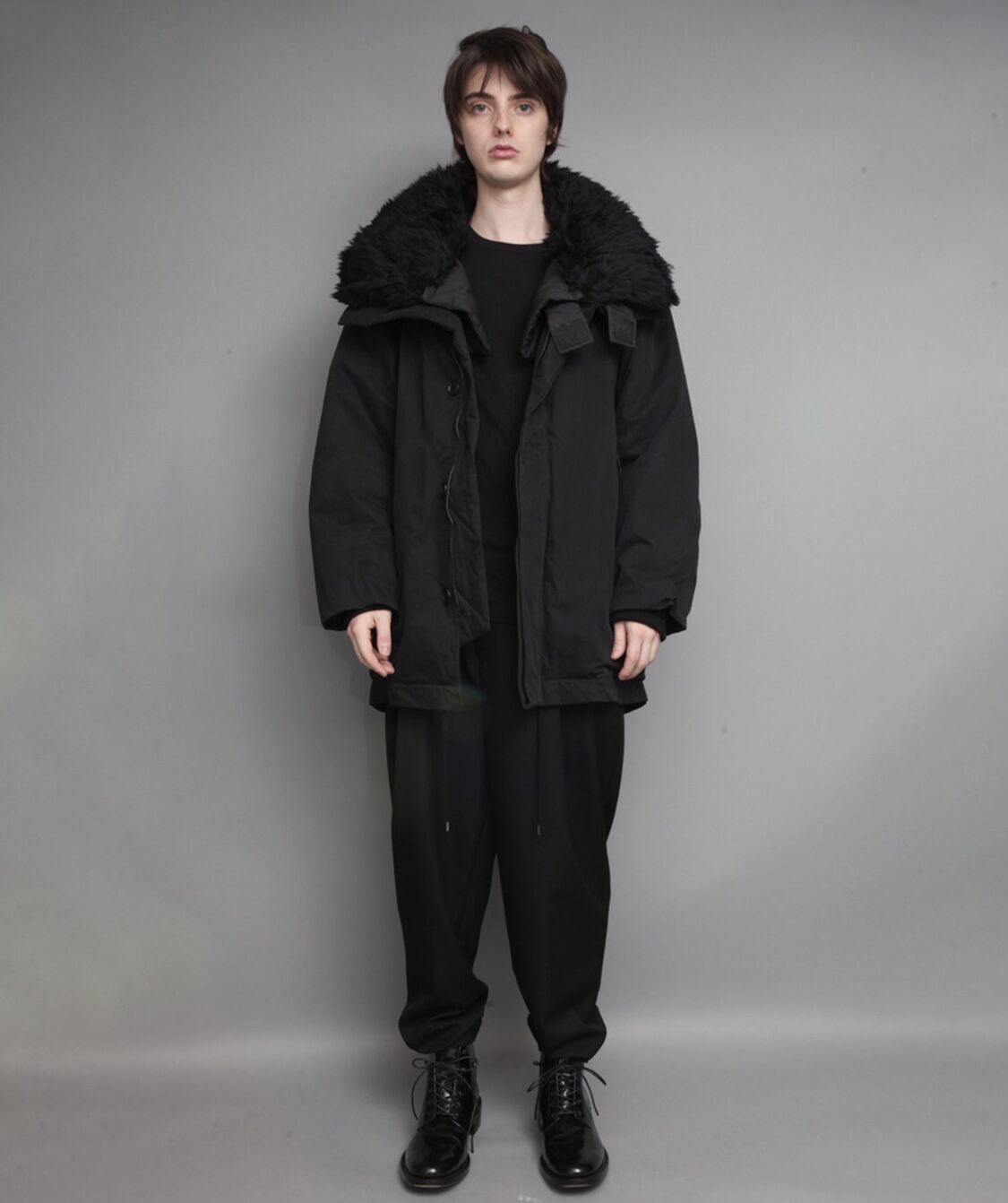 THINSULATE PADDED BLOUSON/BLACK | ato AOYAMA