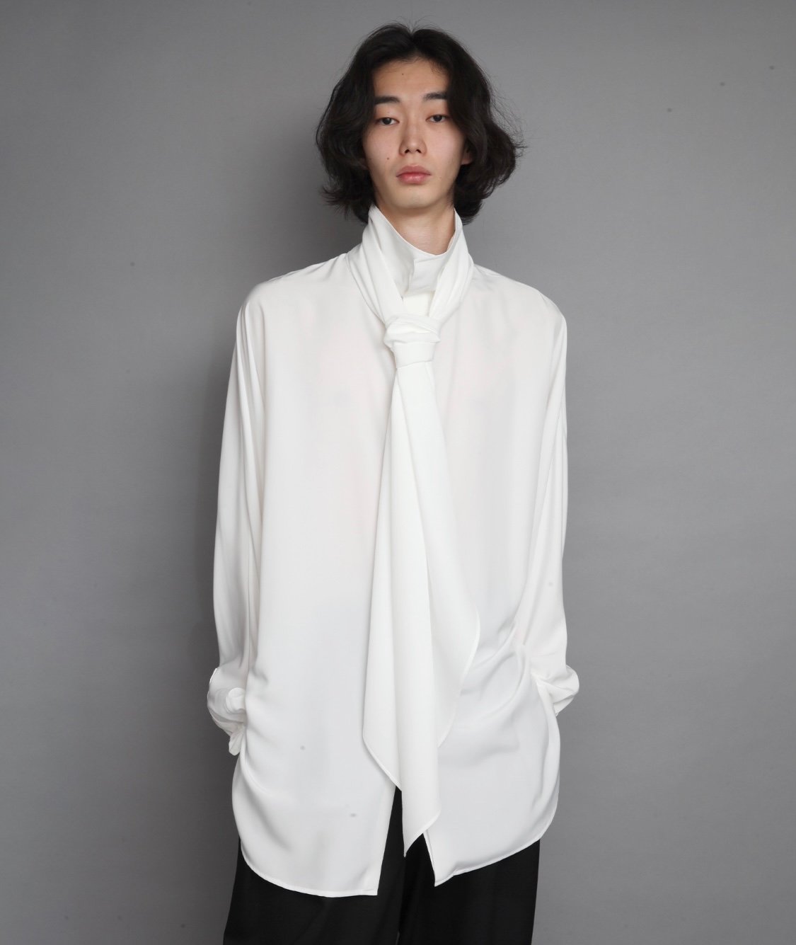 ato｜スカーフシャツ｜SCARF SHRTS Ron様専用】ato｜スカーフシャツ｜SCARF SHRTS - メルカリ