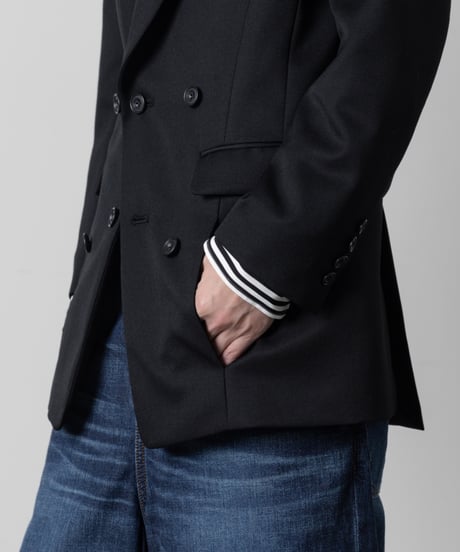 PEAKED LAPEL SINGLE JK/BLACK