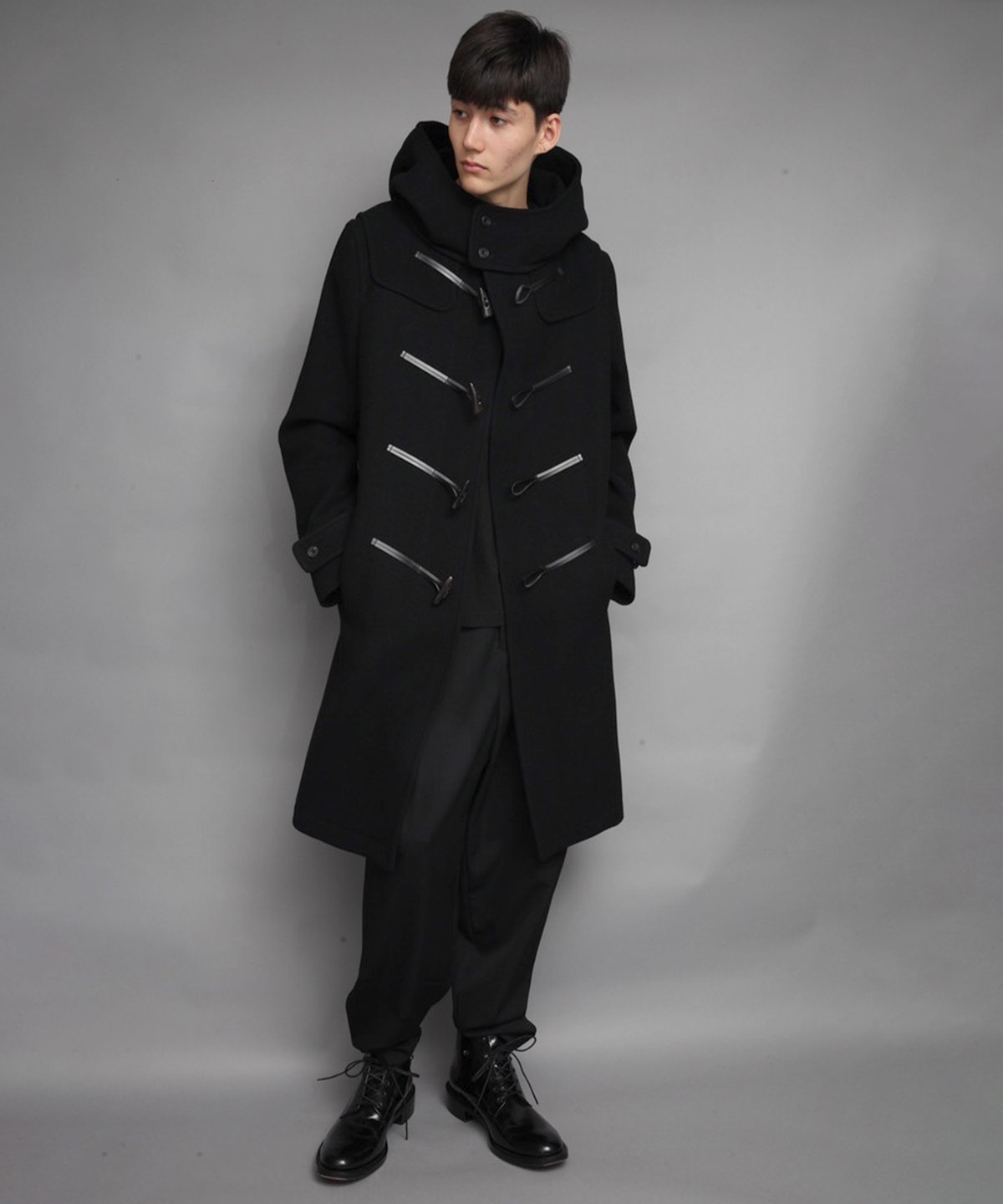 NEW CLASSIC DUFFLE COAT/BLACK | ato AOYAMA