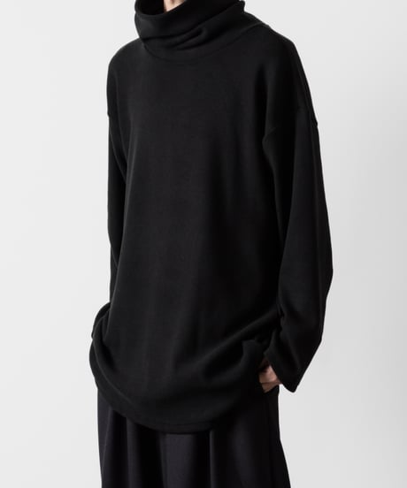 OVERSIZED TURTLE-NECK/BLACK