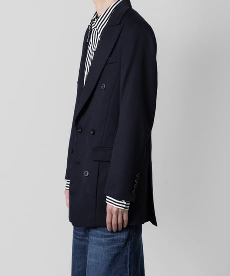 PEAKED LAPEL SINGLE JK/NAVY