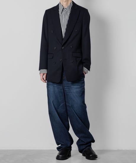 PEAKED LAPEL SINGLE JK/NAVY