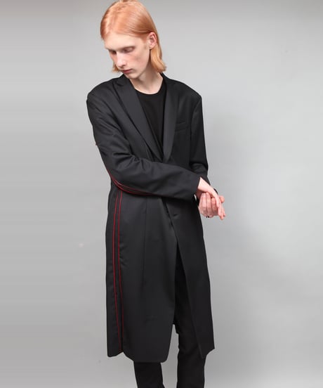 CONCEAL ZIP COAT/BLACK