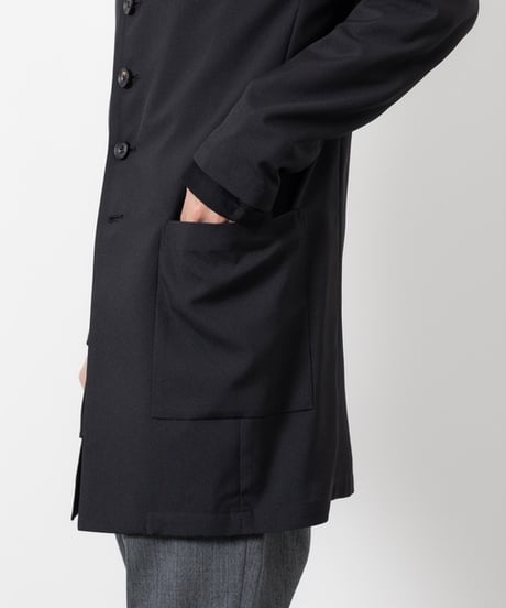 TROPICAL CLOTH JACKET/BLACK
