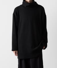 OVERSIZED TURTLE-NECK/BLACK