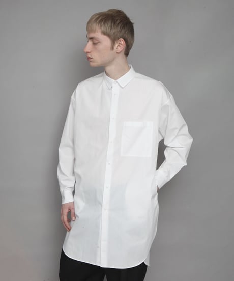 PE/C LONG SHIRT/WHITE