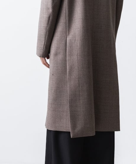 DOUBLE BREASTED COAT/A.BROWN