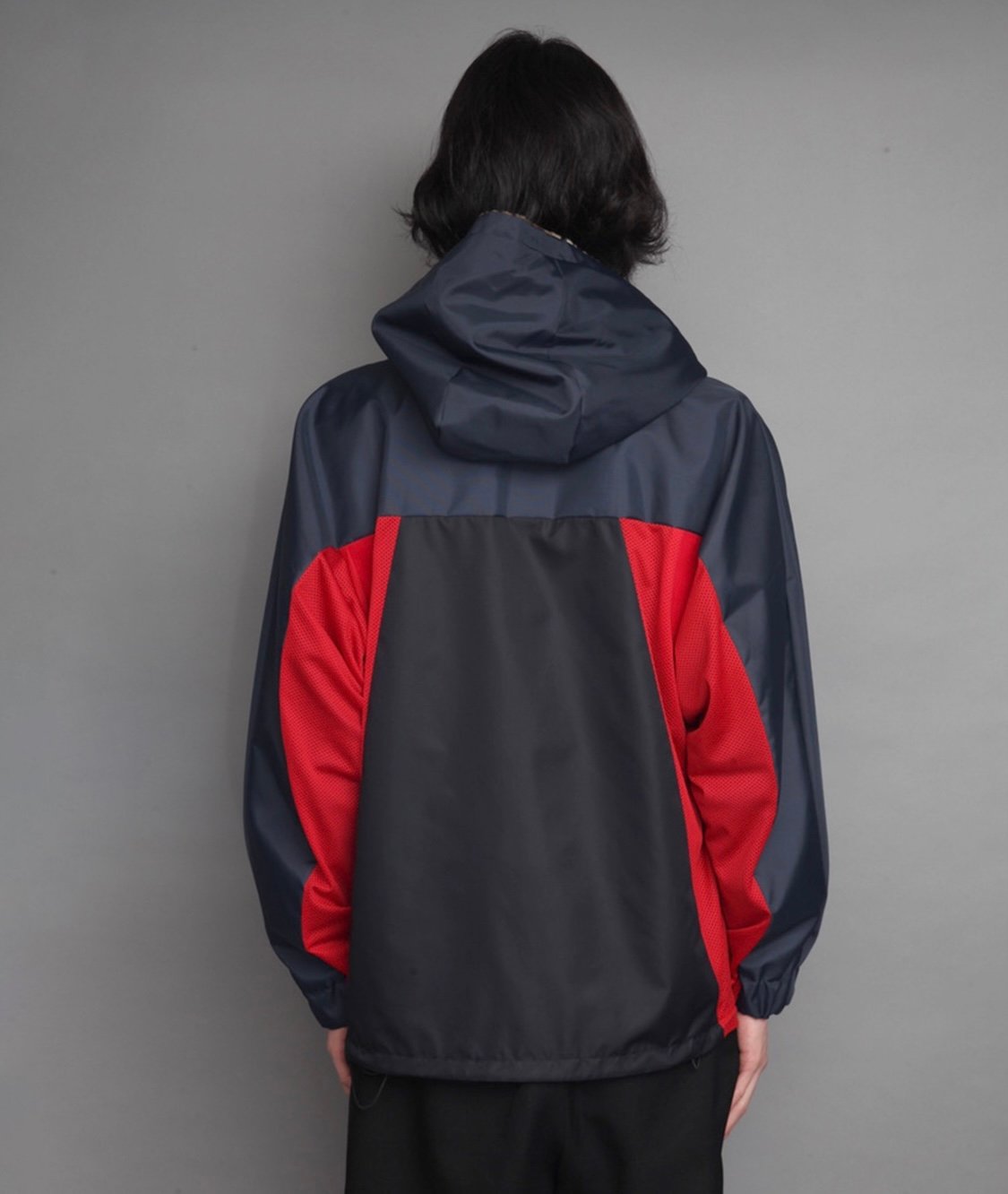 HOOD NYLON BLOUSON/NAVY | ato AOYAMA