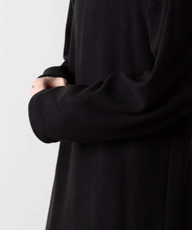 OVERSIZED TURTLE-NECK/BLACK | ato AOYAMA OVERSIZED TURTLE-NECK/BLACK | ato AOYAMA