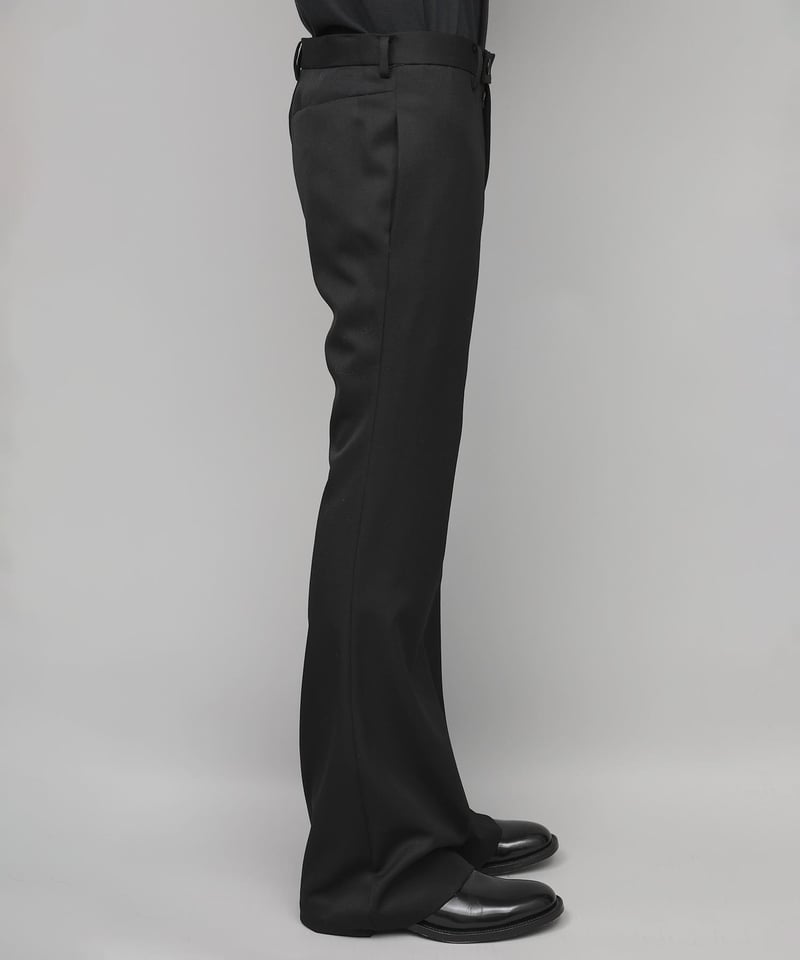 CLASSIC WOOL FLAIR PANTS/BLACK | ato onlinestore