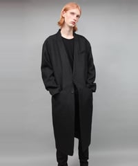 DRAPE COAT/BLACK | ato AOYAMA