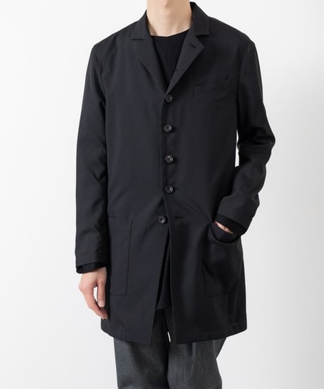 TROPICAL CLOTH JACKET/BLACK