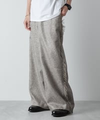 WOOL SARROUEL PANTS/GRAY | ato AOYAMA WOOL SARROUEL PANTS/GRAY | ato AOYAMA
