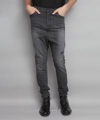 ato アトウ サルエルパンツ クラシックウール グレー 46 CLASSIC WOOL CUFFS PANTS/GRAY | ato AOYAMA