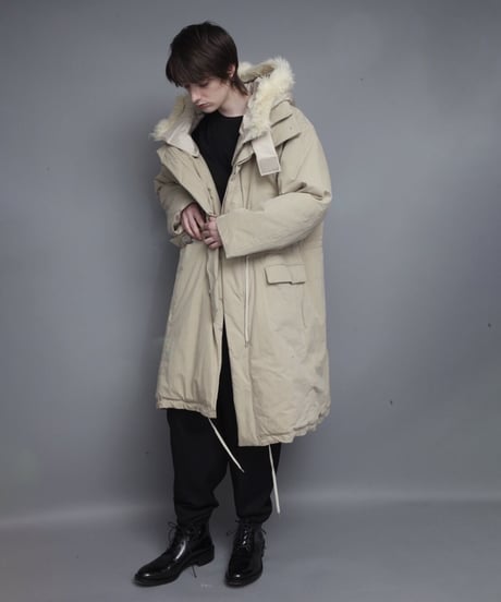 THINSULATE PADDED COAT/IVORY