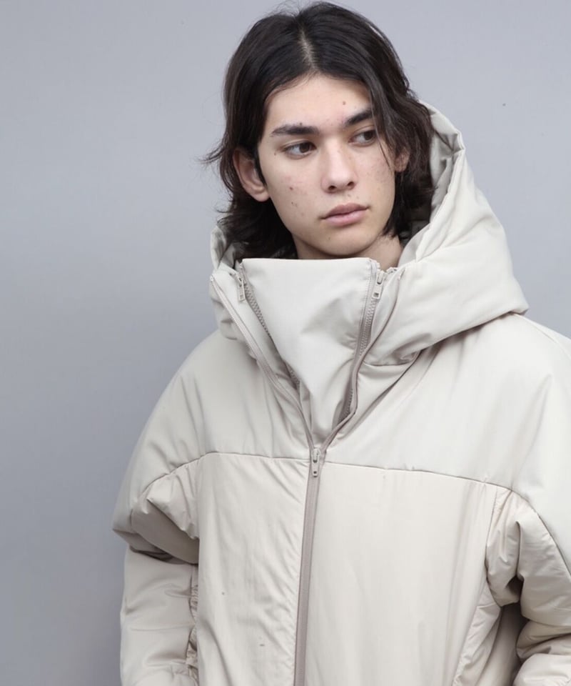 DOUBLE PADDED BLOUSON/L.BEIGE | ato AOYAMA
