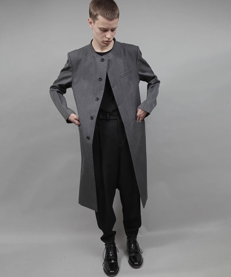 グラム Spared Neck Coat / スペアードネックコート SLY | STAND NECK BELTED S／コート (コート ) |SHEL'TTER WEBSTORE