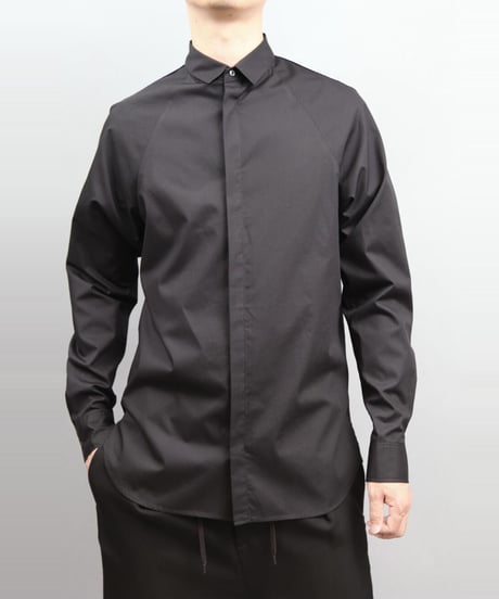 RAGLAN SLEEVE SHIRT/BLACK