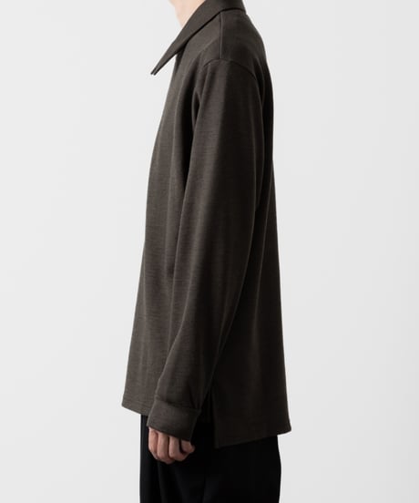 ZIP JERSEY/KHAKI