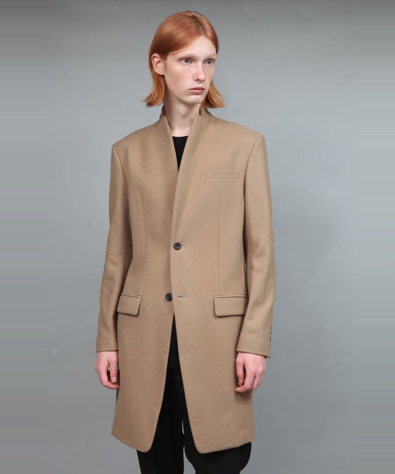 ENGLAND LAMB MELTON CHESTER COAT/BEIGE | ato AO...