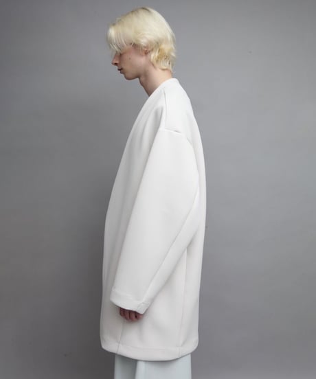 DOUBLE KNIT JACKET/IVORY