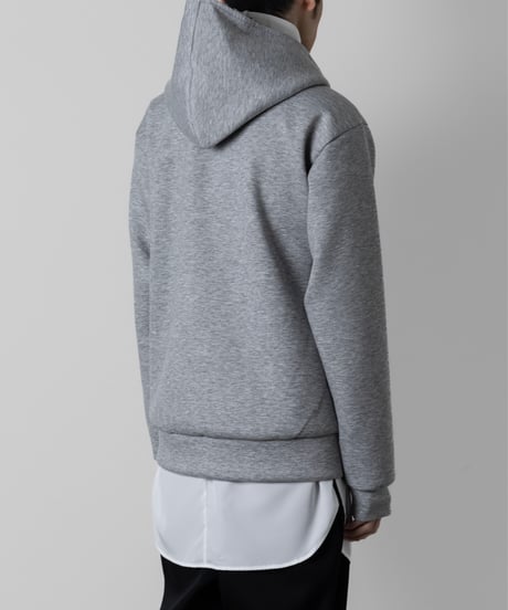 OVERSIZED  ZIP HOODIE/GRAY