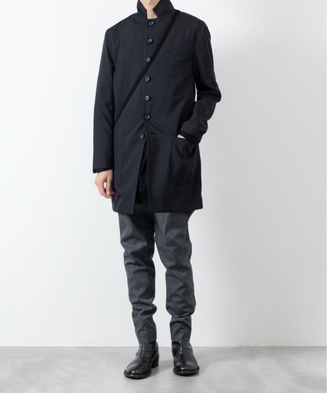 TROPICAL CLOTH JACKET/BLACK